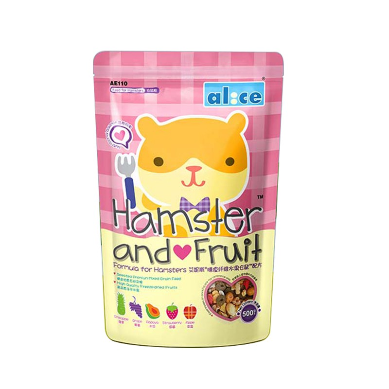 Alice Hamster and Fruit - 500g