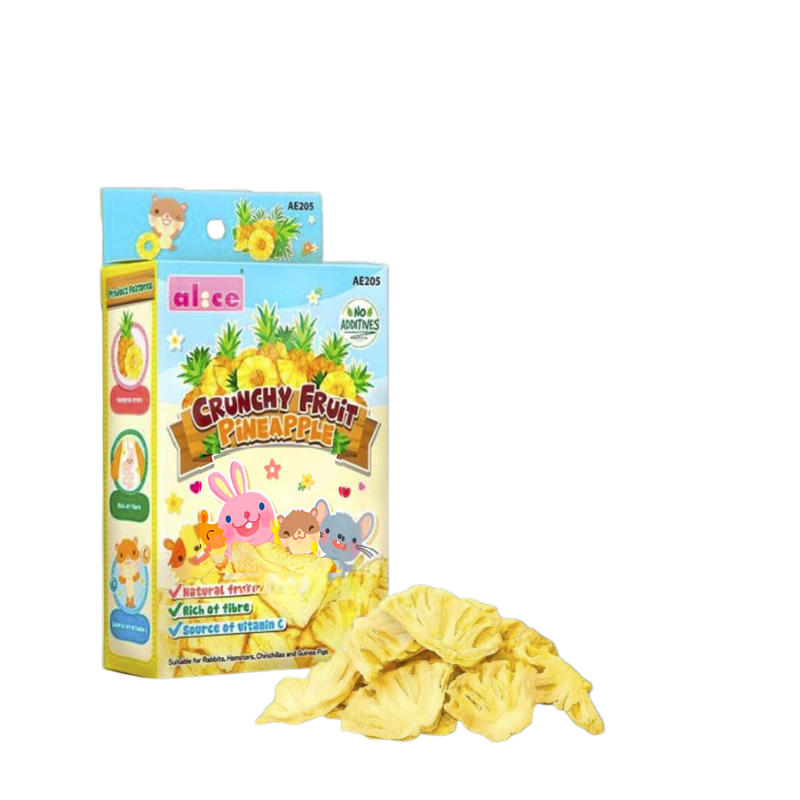 Alice Crunchy Fruit Pineapple - 15g