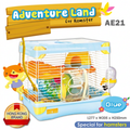 Alice Adventure Land for hamster(Small/Single Deck) - Blue