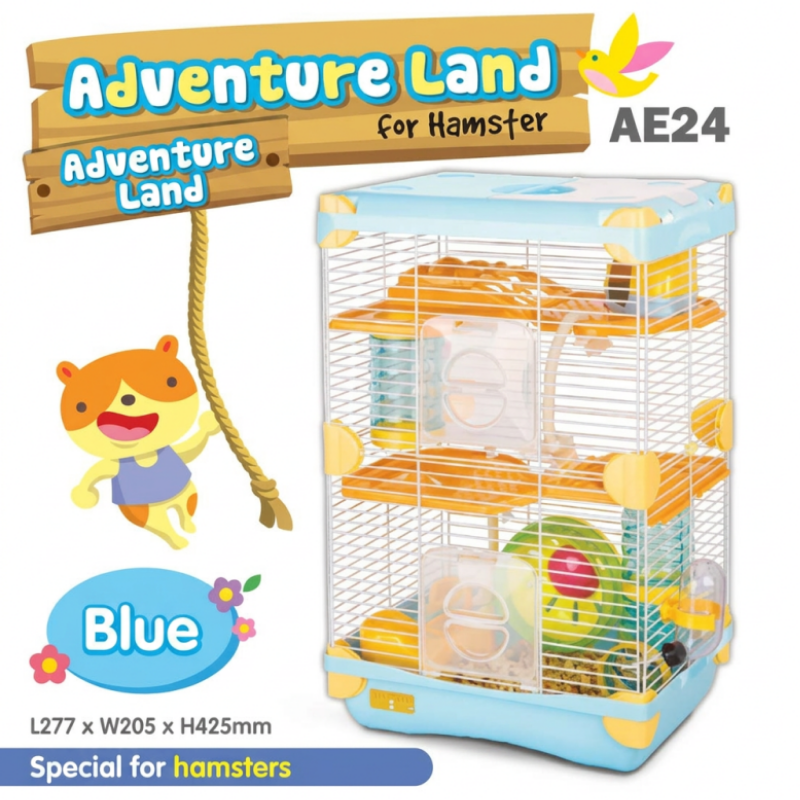 Alice Adventure Land(Small/Double Deck) - Blue