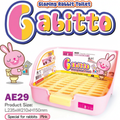 Alice "Gabitto" Sloping Rabbit Toilet(S) - Pink