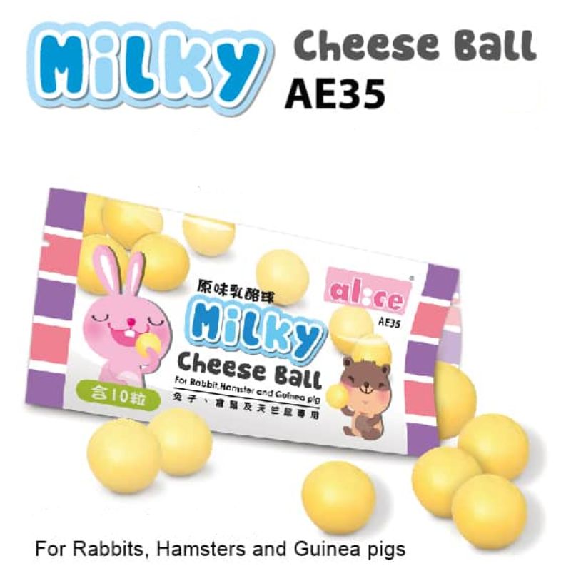 Alice Milky Cheese Ball (10pcs)