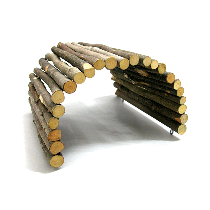 AM Rabbit/Chinchilla Wooden Stick Tunnel