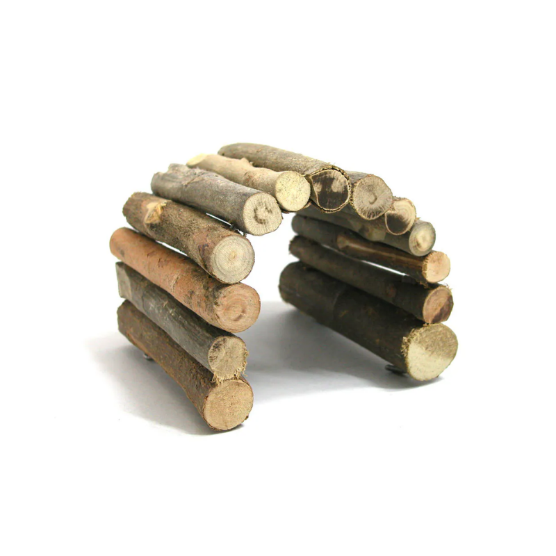 AM Hamster Wooden Stick Tunnel