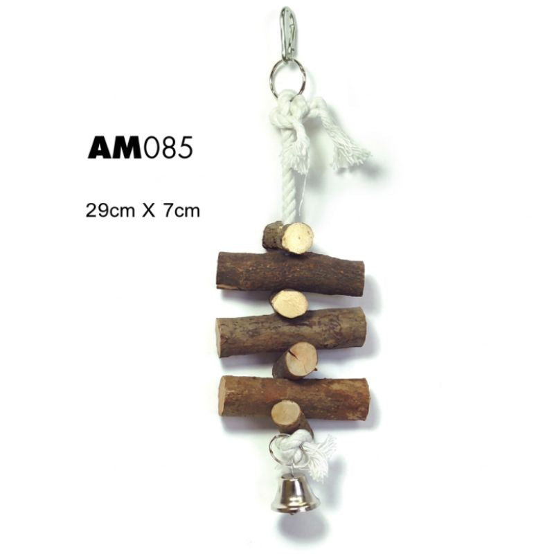 AM Hanging Wood Stick Chew