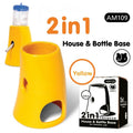 AM 2 in 1 House & Bottle Base - Yellow
