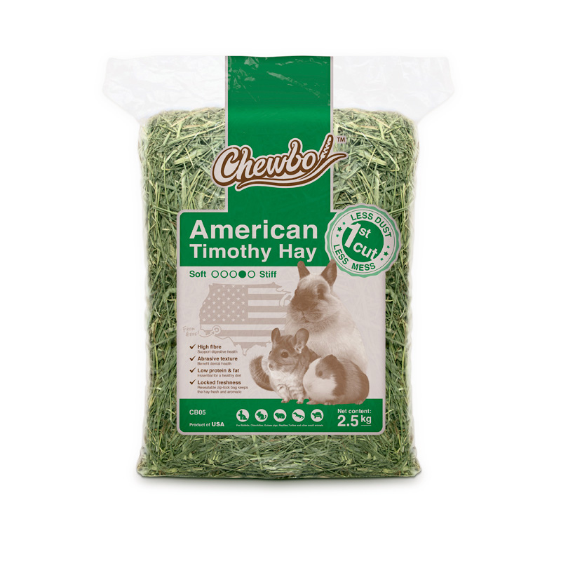 Chewbo American Timothy Hay First Cut - 2.5kg
