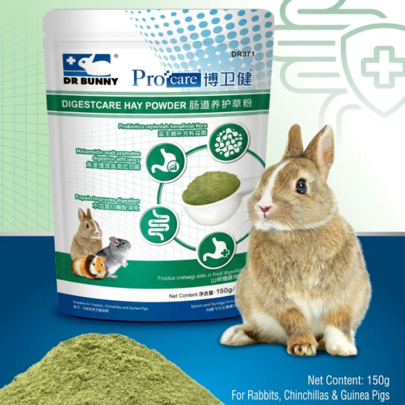Dr.Bunny DigestCare Hay Powder -150g