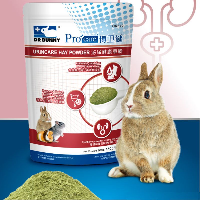 Dr. Bunny UrinCare Hay Powder - 150g