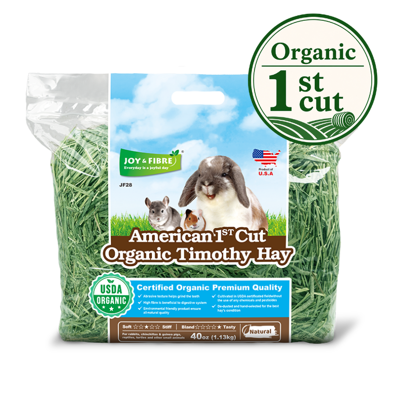 Joy & Fibre American 1st Cut Organic Timothy Hay - 40oz