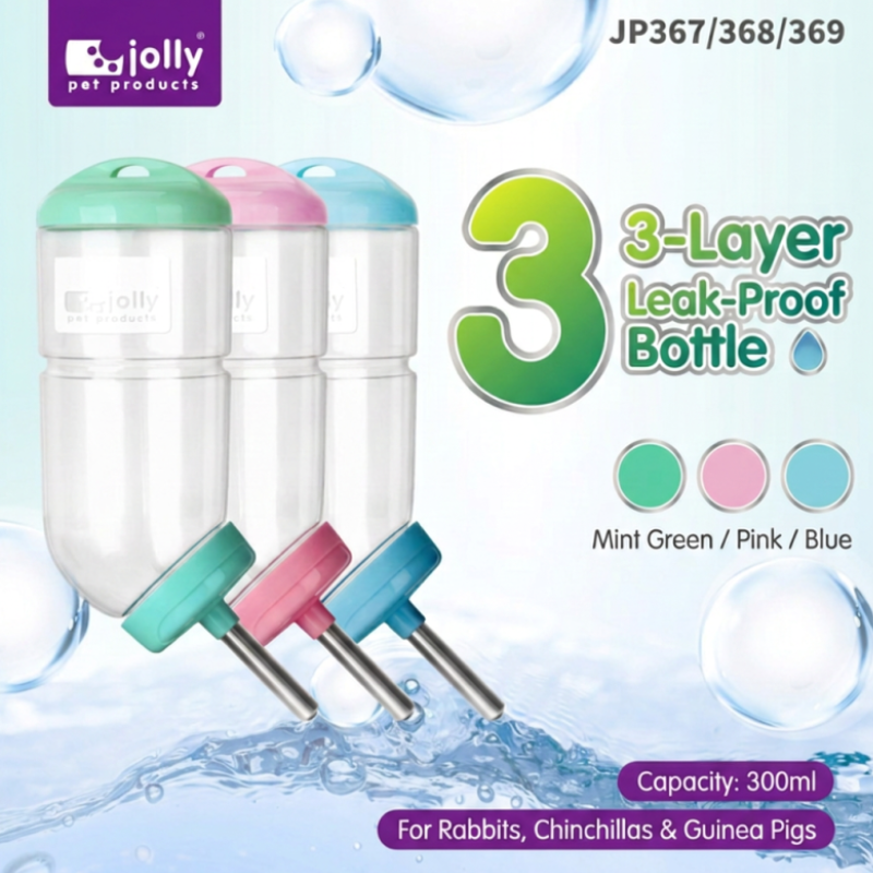 Jolly 3 Ultra Leak- proof Bottle- 300ml (Mint)