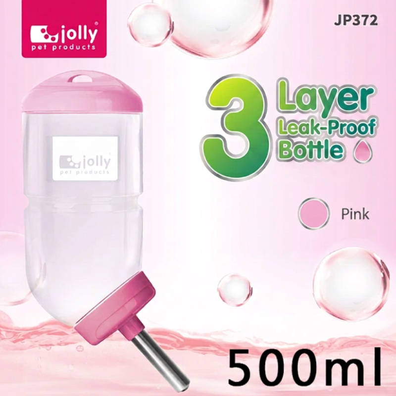 Jolly Ultra Leak-proof Bottle - 500ml (Pink)