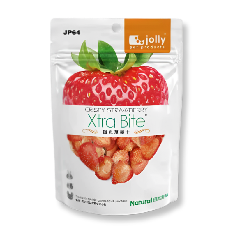 Jolly Xtra Bite Dried Strawberry - 8g