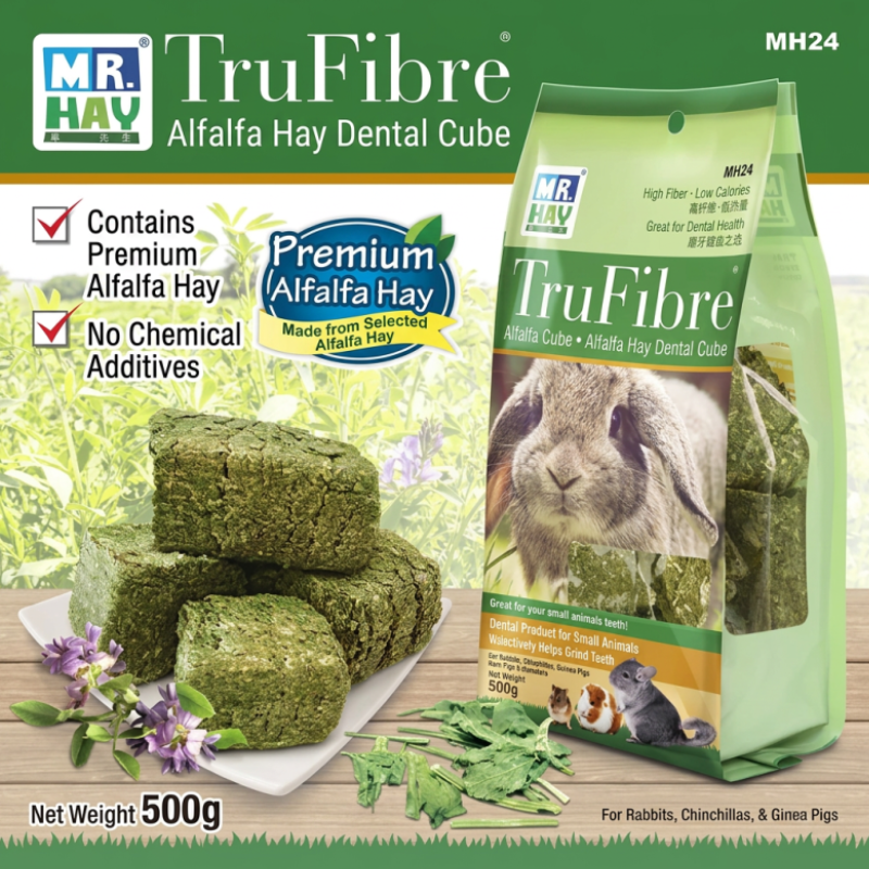 Mr. Hay Alfalfa Cube - 500g