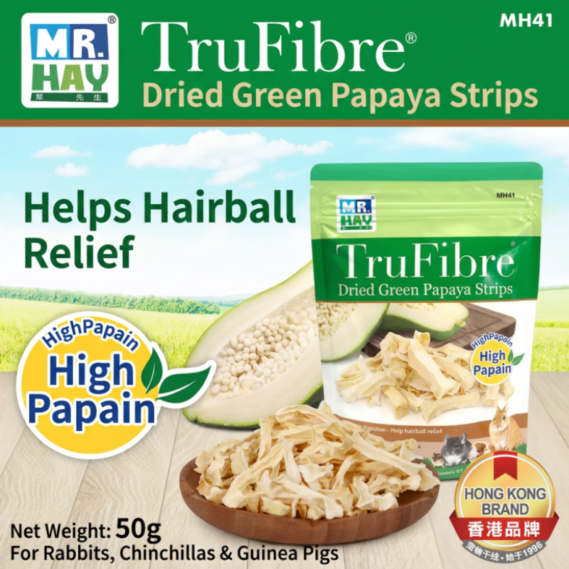 Mr. Hay TruFibre Dried Green Papaya - 50g