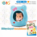 OIC Kitty-shaped Ceramic House (Blue) - M