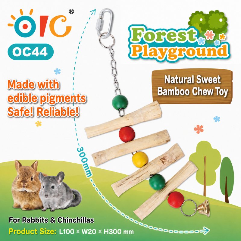 OIC Natural Sweet Bamboo Chew Toy