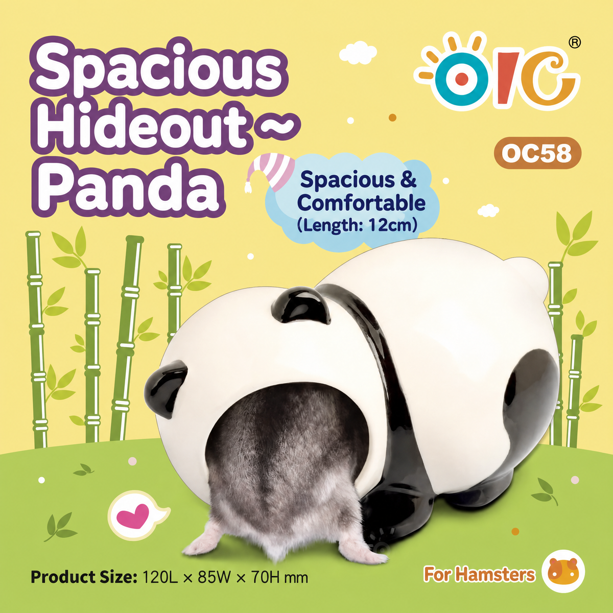 OIC Wide & Fun House - Panda