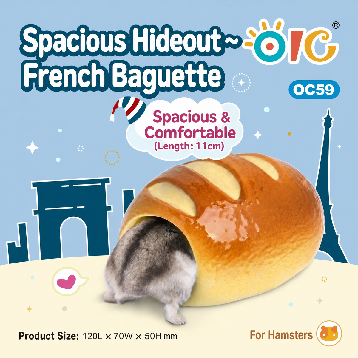 OIC Wide & Fun House - French Bread